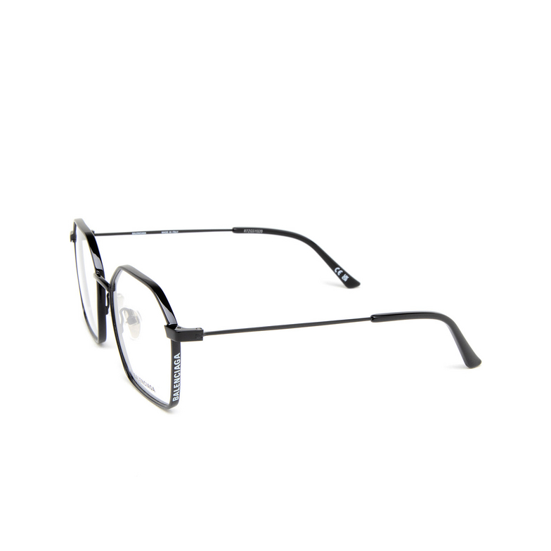 Balenciaga BB0198O Eyeglasses 001 black - 4/5