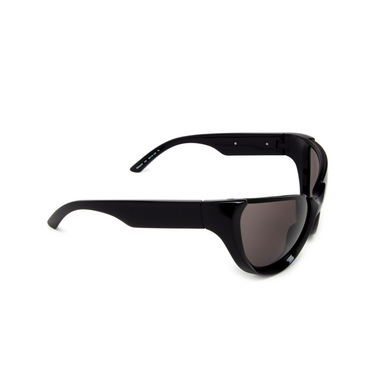 Balenciaga BB0201S Sunglasses 001 black - three-quarters view