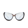 Balenciaga BB0201S Sunglasses 002 silver - product thumbnail 1/5