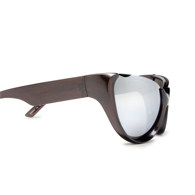 Balenciaga BB0201S Sunglasses 002 silver - 3/5