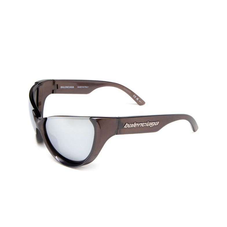 Balenciaga BB0201S Sunglasses 002 silver - 4/5