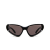 Balenciaga BB0202S Sunglasses 001 black - product thumbnail 1/5