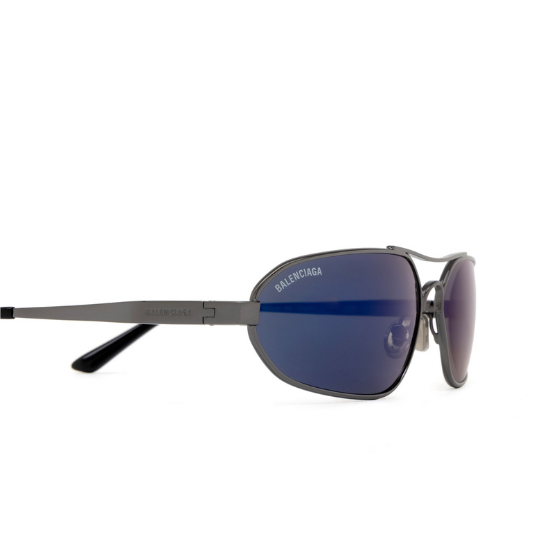 Balenciaga BB0227S Sunglasses 004 ruthenium - 3/4