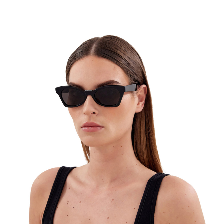 Gafas de sol Balenciaga BB0230S 001 black - 5/5