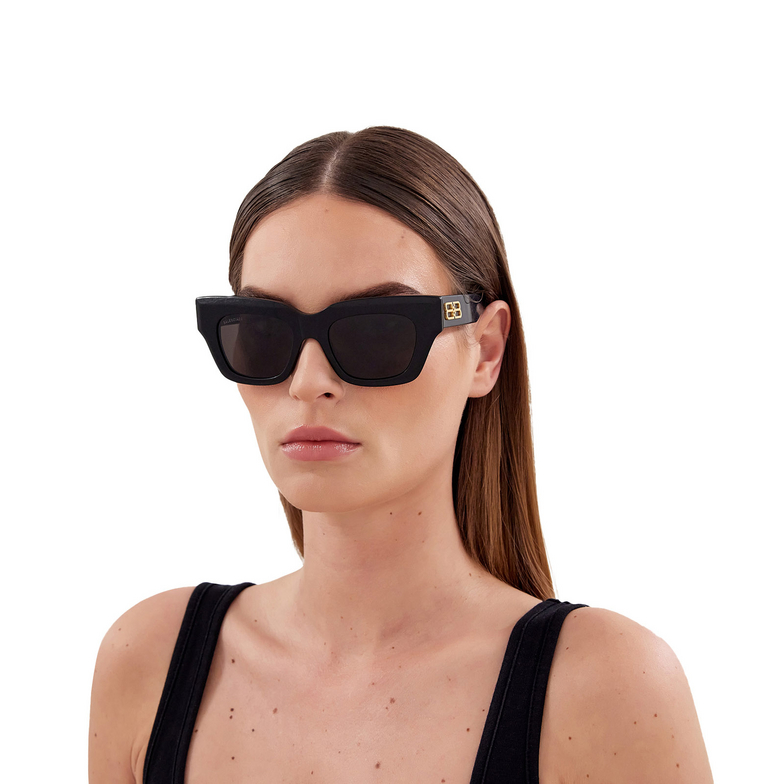 Balenciaga BB0234S Sunglasses 001 black - 6/6