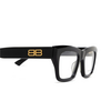 Balenciaga BB0240O Korrektionsbrillen 001 black - Produkt-Miniaturansicht 3/4