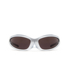 Balenciaga Skin Cat Sunglasses 005 silver - product thumbnail 1/4