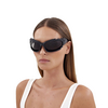 Gafas de sol Balenciaga BB0255S 001 black - Miniatura del producto 5/5