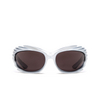 Gafas de sol Balenciaga BB0255S 003 silver - Miniatura del producto 1/4