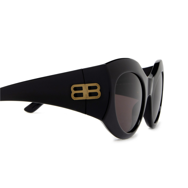 Balenciaga BB0256S Sunglasses 001 black - 3/5