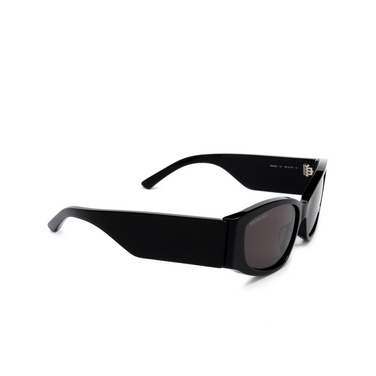 Balenciaga BB0258S Sunglasses 001 black - three-quarters view