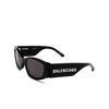 Balenciaga BB0258S Sunglasses 001 black - product thumbnail 4/5