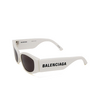 Balenciaga BB0258S Sunglasses 003 white - product thumbnail 4/5