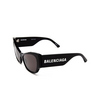 Balenciaga BB0259S Sunglasses 001 black - product thumbnail 4/5