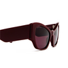 Gafas de sol Balenciaga BB0259S 002 burgundy - Miniatura del producto 3/5