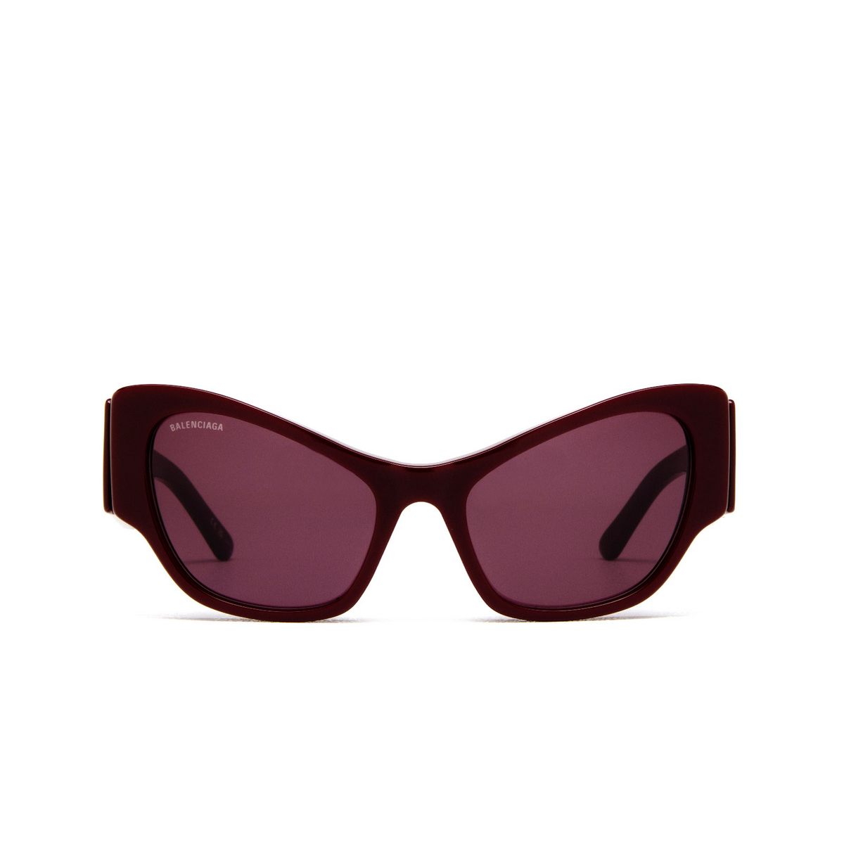Balenciaga BB0259S Sunglasses 002 Burgundy - front view