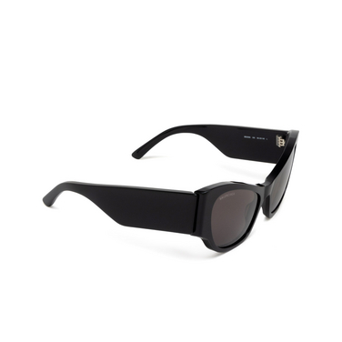 Balenciaga BB0259S Sunglasses 005 black - three-quarters view