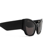 Balenciaga BB0259S Sunglasses 005 black - product thumbnail 3/6