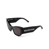 Balenciaga BB0259S Sunglasses 005 black - product thumbnail 4/6