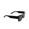 Balenciaga Max Square AF Sunglasses 001 black - product thumbnail 2/5