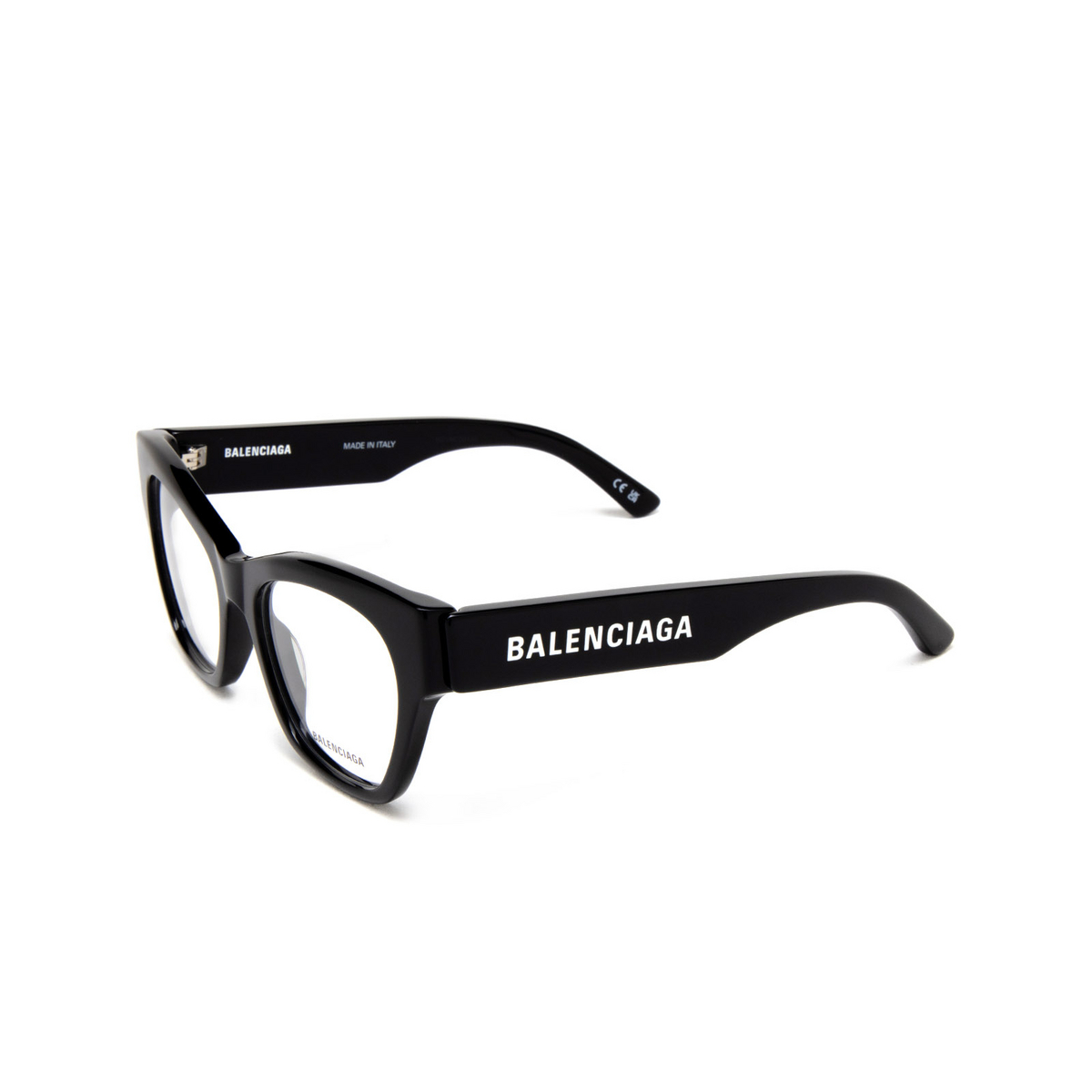 Occhiali da vista Balenciaga BB0263O 001 Black - anteprima prodotto 4/5