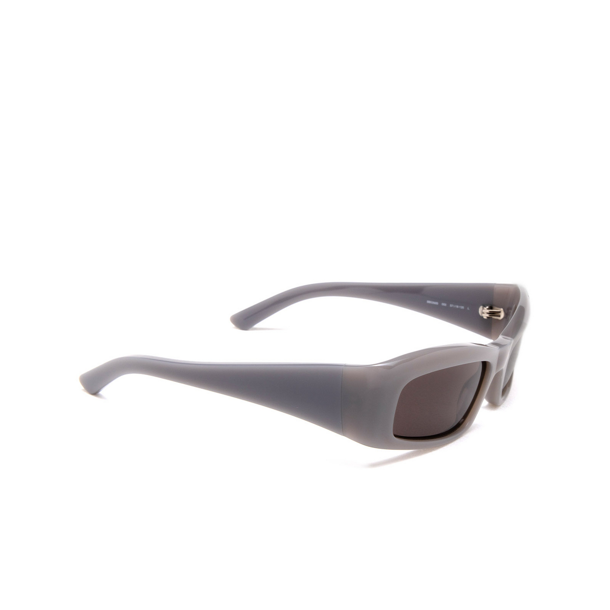 Balenciaga BB0266S Sunglasses 003 Grey - three-quarters view