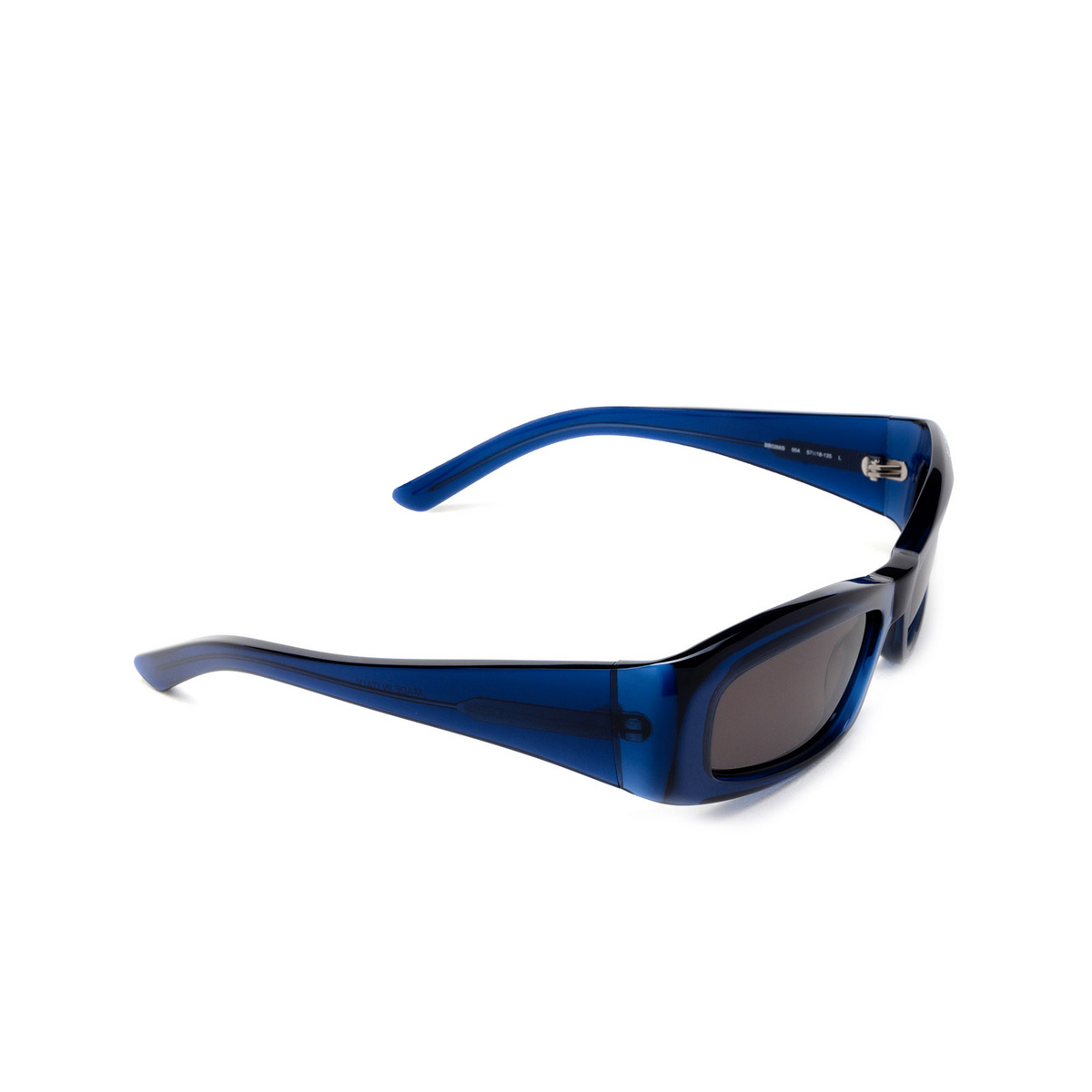 Balenciaga BB0266S Sunglasses 004 Blue - three-quarters view