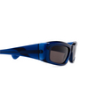 Balenciaga BB0266S Sunglasses 004 blue - product thumbnail 3/4