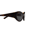 Balenciaga BB0267S Sunglasses 002 havana - product thumbnail 3/4