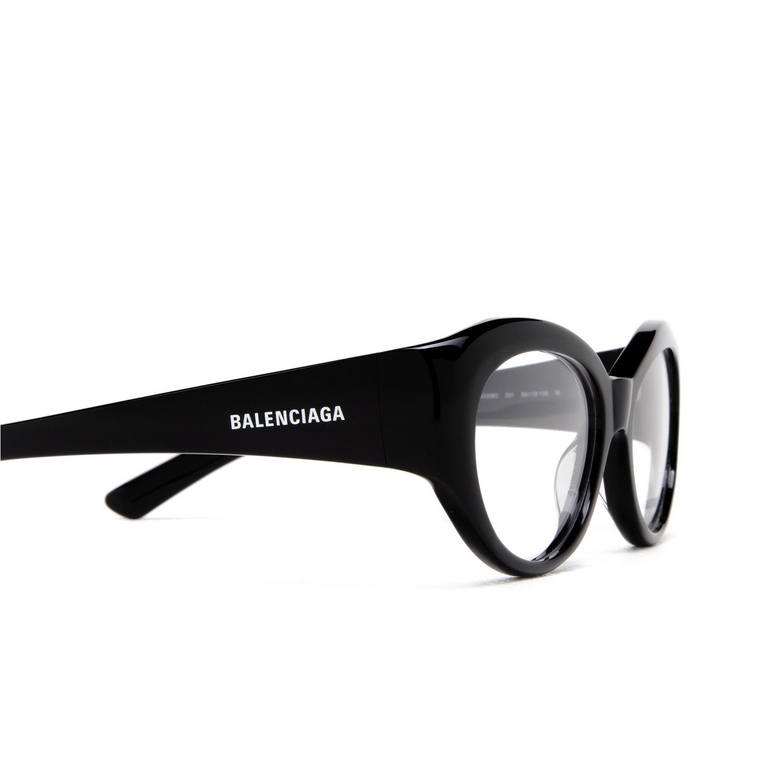 Balenciaga BB0268O Korrektionsbrillen 001 black - 3/4