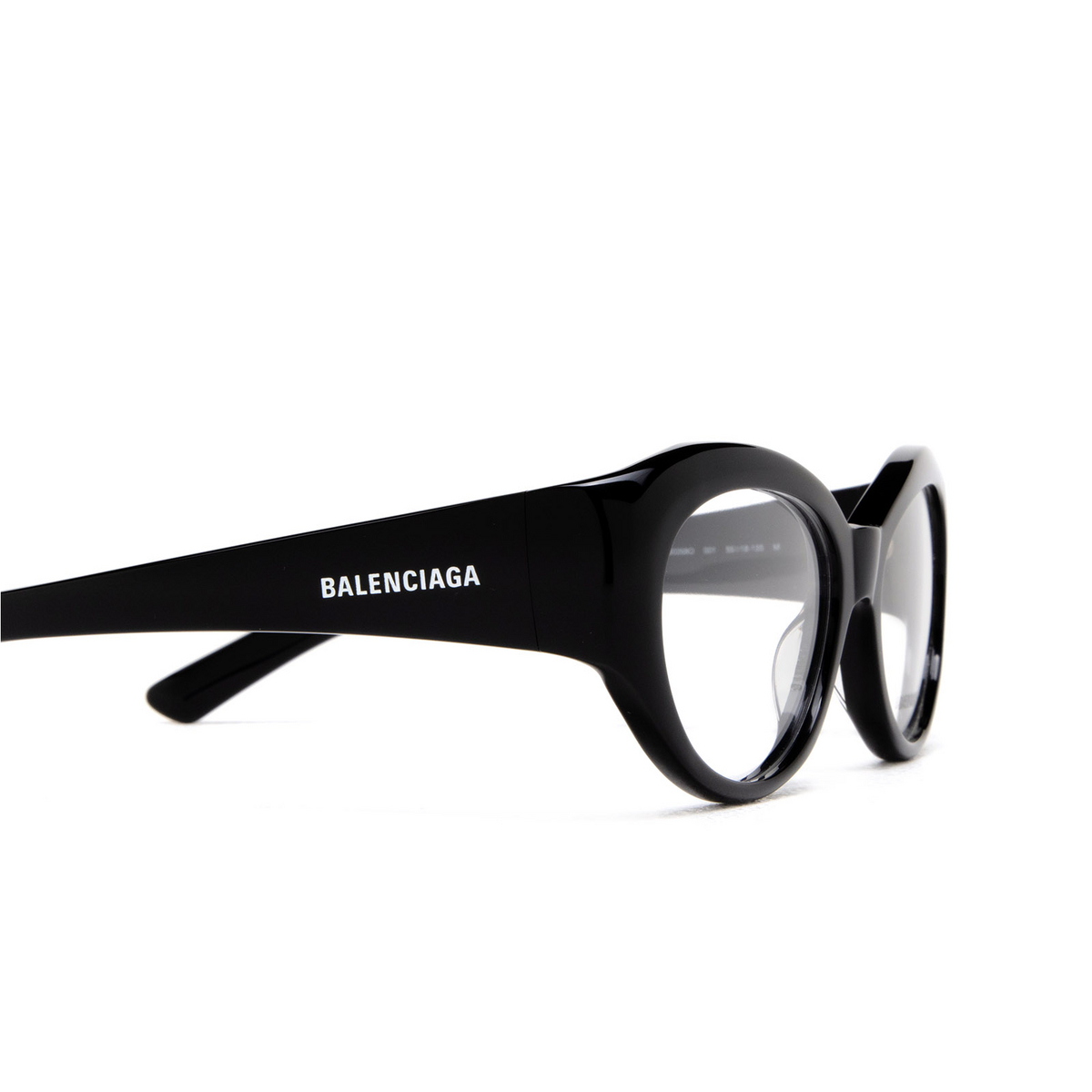 Occhiali da vista Balenciaga BB0268O 001 Black - 3/4