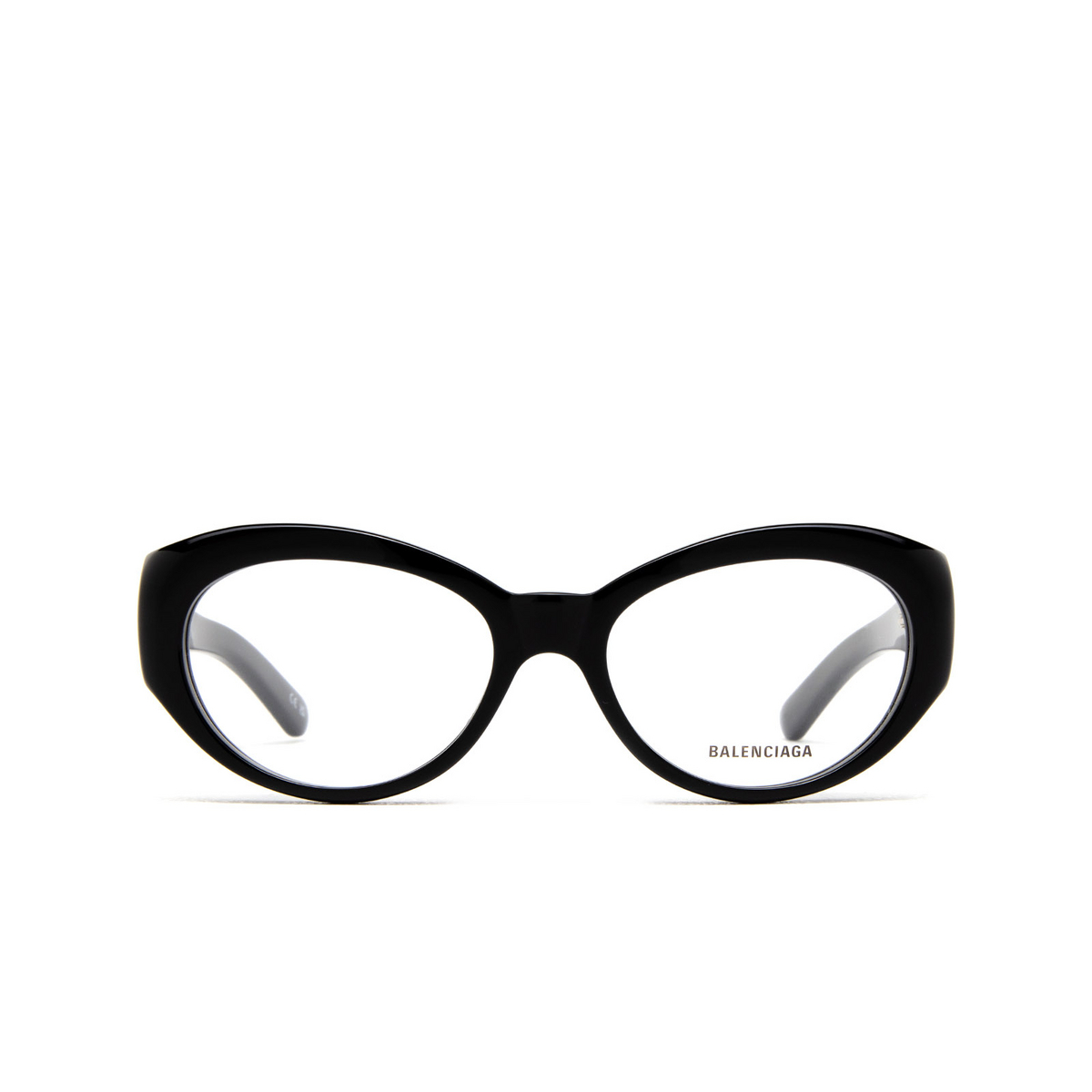 Balenciaga BB0268O Eyeglasses 001 Black - front view
