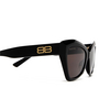 Balenciaga BB0271S Sunglasses 001 black - product thumbnail 3/4