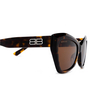 Balenciaga BB0271S Sunglasses 002 havana - product thumbnail 3/4