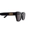 Occhiali da sole Balenciaga BB0272SA 001 black - anteprima prodotto 3/4