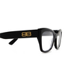 Balenciaga BB0274O Korrektionsbrillen 001 black - Produkt-Miniaturansicht 3/4