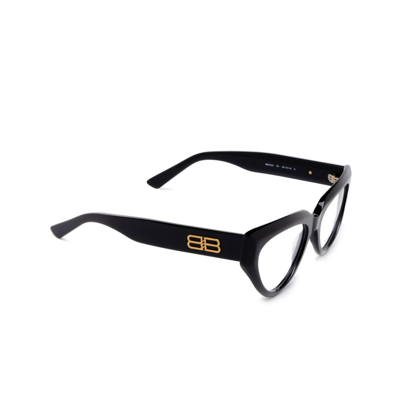 Gafas graduadas Balenciaga BB0276O 001 black - 2/4