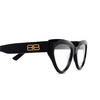 Occhiali da vista Balenciaga BB0276O 001 black - anteprima prodotto 3/4