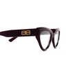 Balenciaga BB0276O Eyeglasses 003 red - product thumbnail 3/4