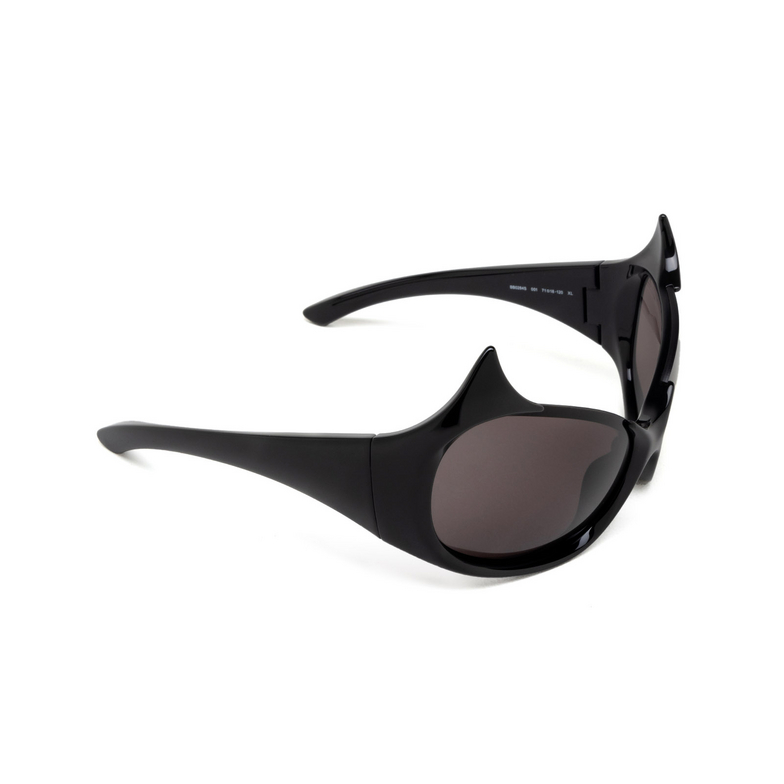 Balenciaga Gotham Cat Sunglasses 001 black - 2/6