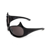 Balenciaga Gotham Cat Sunglasses 001 black - product thumbnail 4/6