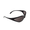 Gafas de sol Balenciaga 90s Oval 001 black - Miniatura del producto 2/6