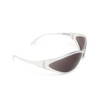 Balenciaga 90s Oval Sunglasses 004 crystal - product thumbnail 2/5