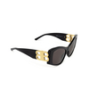 Gafas de sol Balenciaga Dynasty XL 001 black - Miniatura del producto 2/5