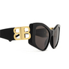 Gafas de sol Balenciaga Dynasty XL 001 black - Miniatura del producto 3/5