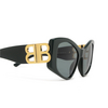 Balenciaga Dynasty XL Sunglasses 005 green - product thumbnail 3/4