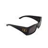 Gafas de sol Balenciaga Hourglass Square 001 black - Miniatura del producto 2/4