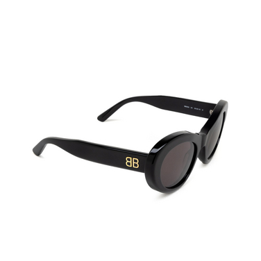 Balenciaga BB0294S Sonnenbrillen 001 black - Dreiviertelansicht