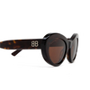 Balenciaga BB0294S Sunglasses 002 havana - product thumbnail 3/4