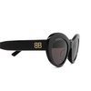 Balenciaga BB0294SK Sunglasses 001 black - product thumbnail 3/4